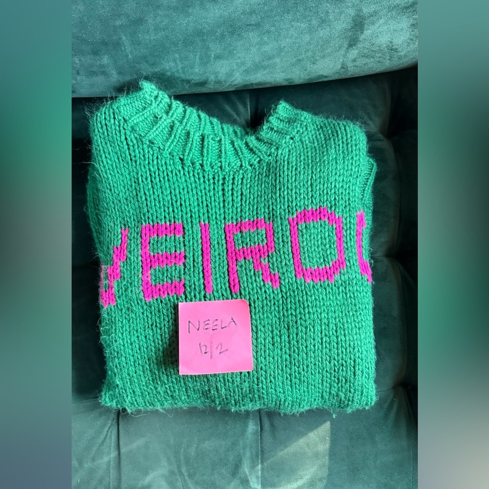 Dressed in Lala Weirdo sweater sold out online! Size S/M